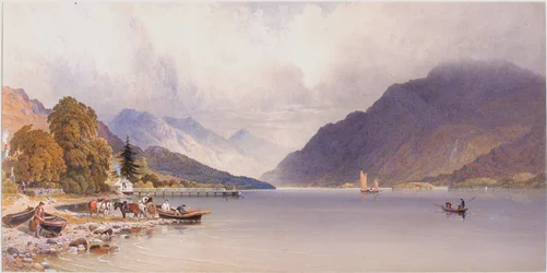 Der Pier in Luss, Loch Lomond